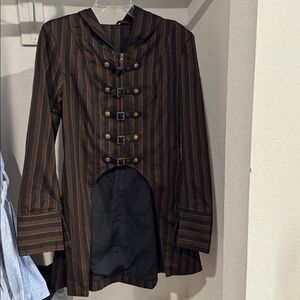 Steampunk Trench Coat Gothic Spirit Halloween Men’s L